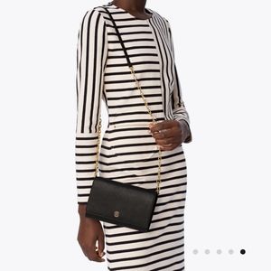 Tory Burch Robinson Chain Wallet